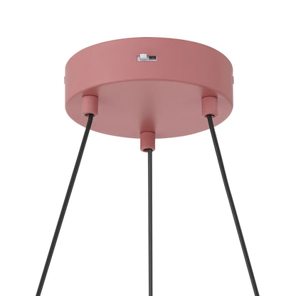 Sashay Integrated LED 20" Pendant in Blush