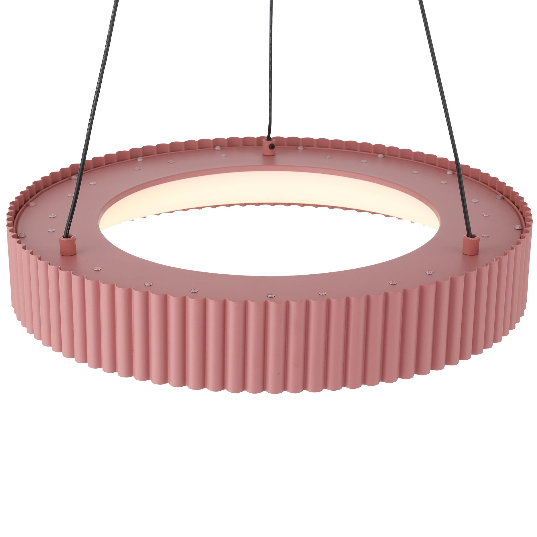 Sashay Integrated LED 20" Pendant in Blush