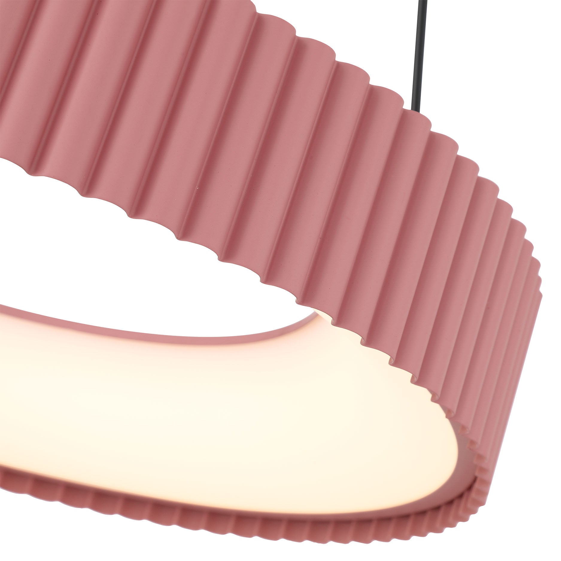 Sashay Integrated LED 20" Pendant in Blush