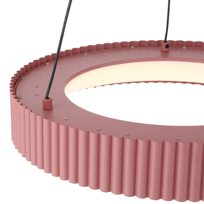 Sashay Integrated LED 20" Pendant in Blush