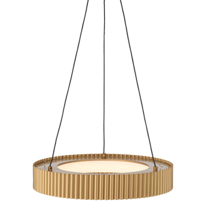 Sashay Integrated LED 20" Pendant in Honey Gold
