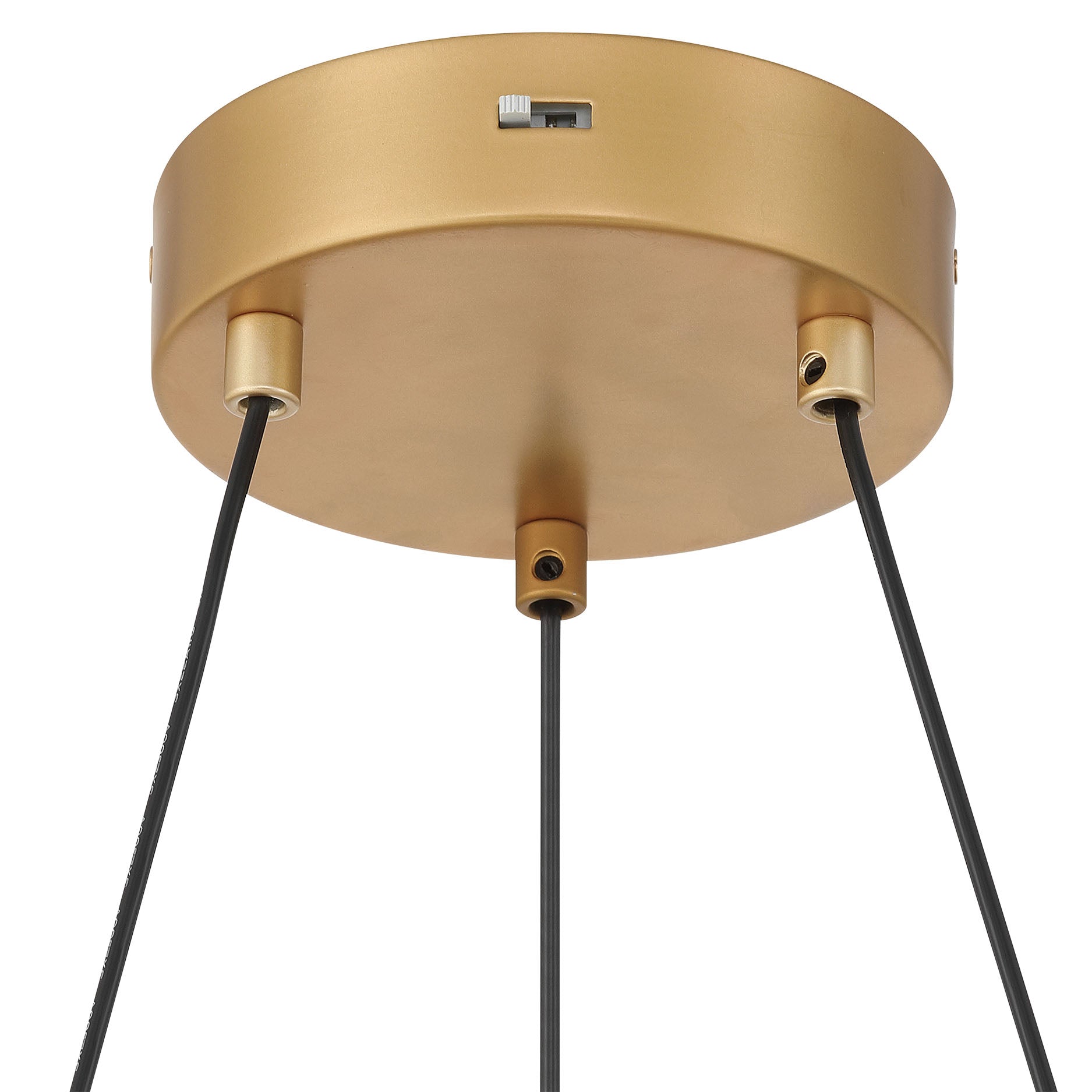 Sashay Integrated LED 20" Pendant in Honey Gold