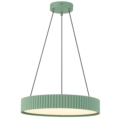 Sashay Integrated LED 20" Pendant in Pistachio