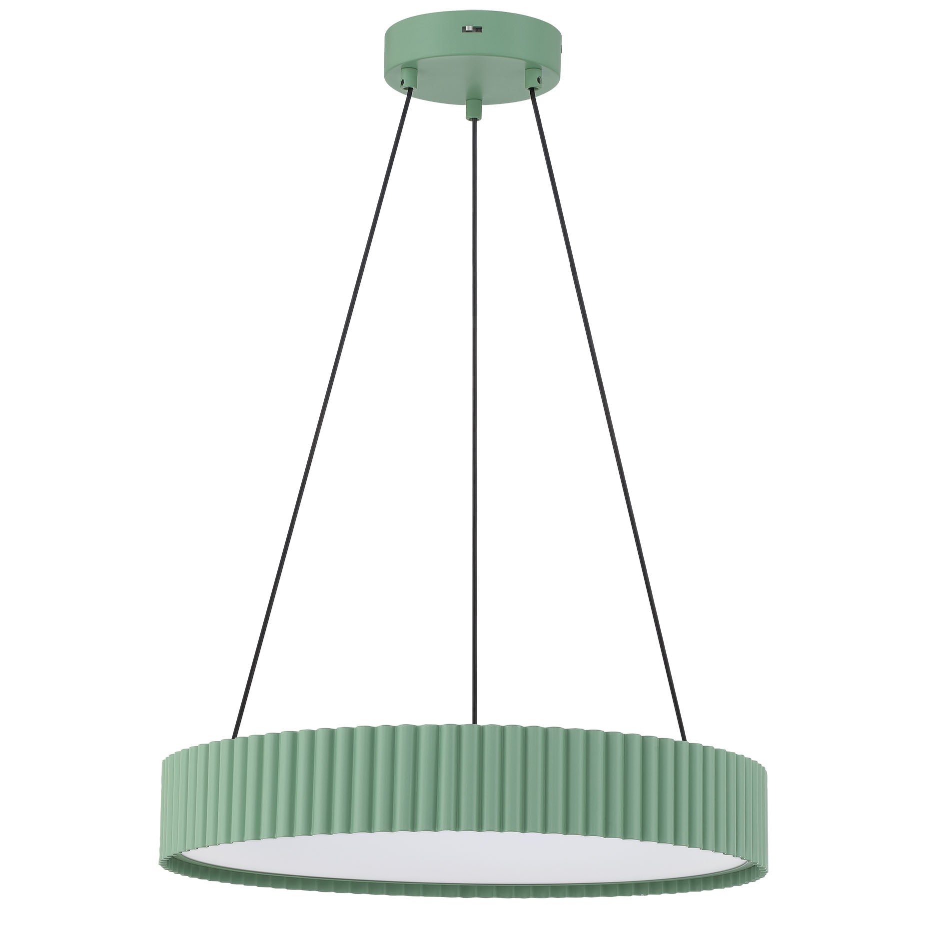 Sashay Integrated LED 20" Pendant in Pistachio