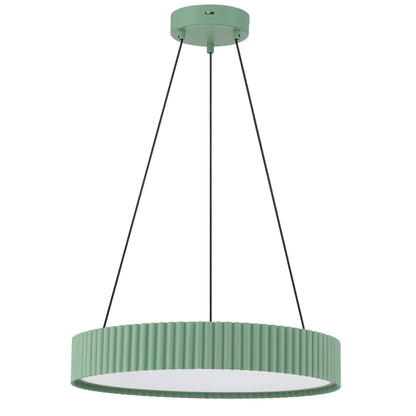 Sashay Integrated LED 20" Pendant in Pistachio