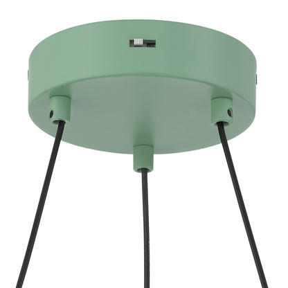 Sashay Integrated LED 20" Pendant in Pistachio