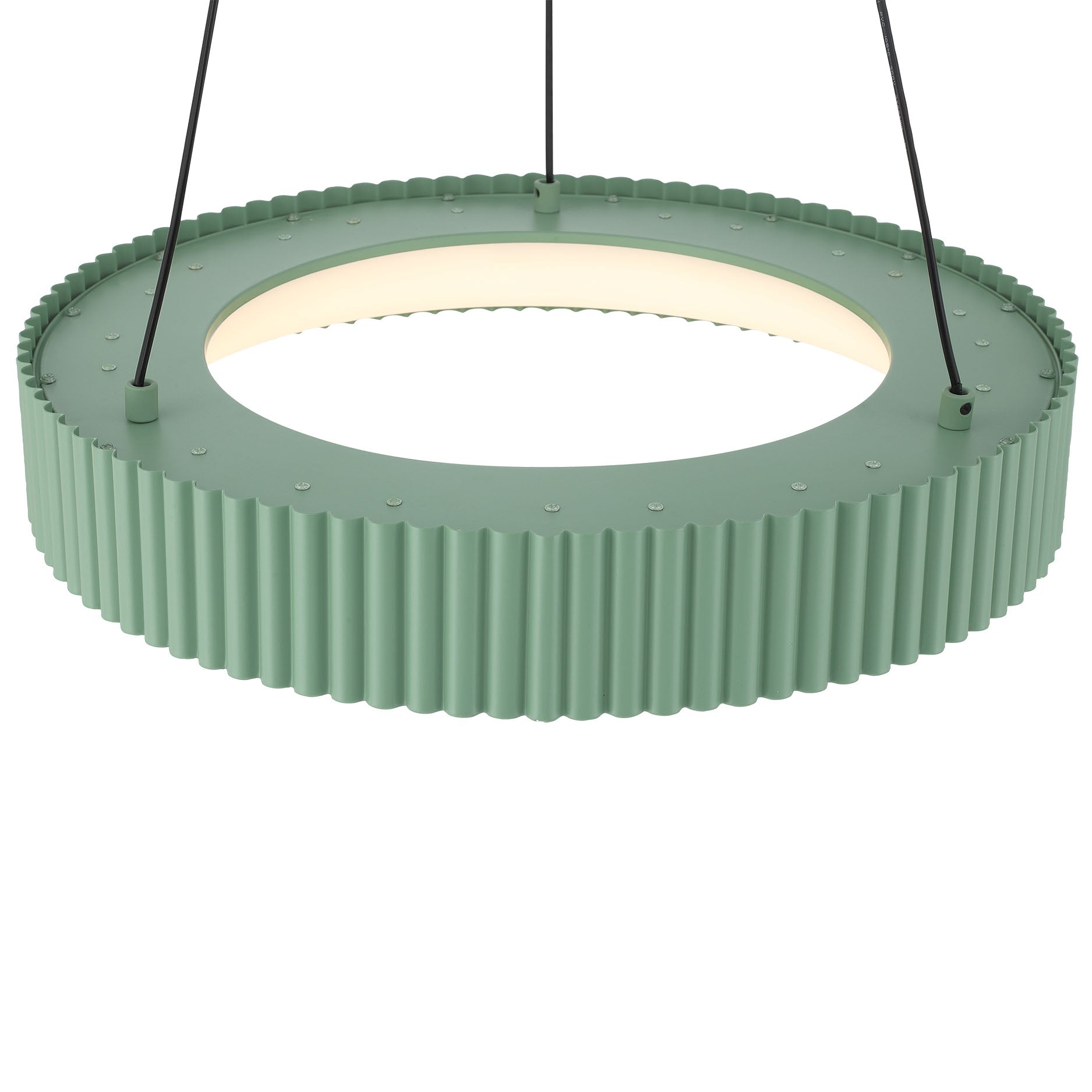 Sashay Integrated LED 20" Pendant in Pistachio