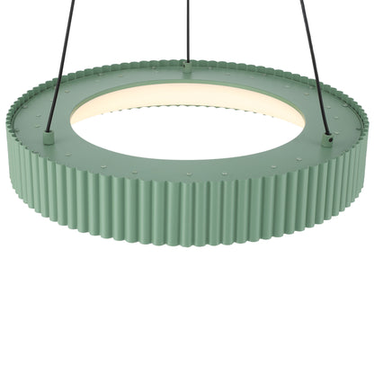 Sashay Integrated LED 20" Pendant in Pistachio