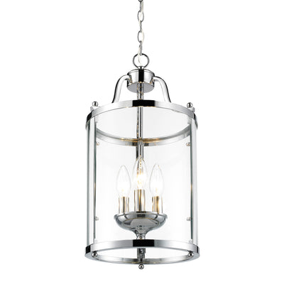 Golden Lighting Payton 3-light Pendant in Chrome - - Golden Lighting