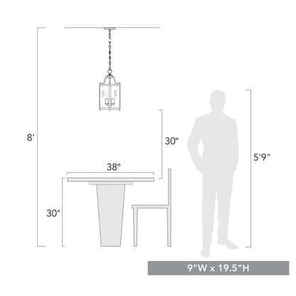 Golden Lighting Payton 3-light Pendant in Matte Black - - Golden Lighting