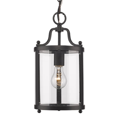 Golden Lighting Payton 1-light Pendant in Matte Black - - Golden Lighting