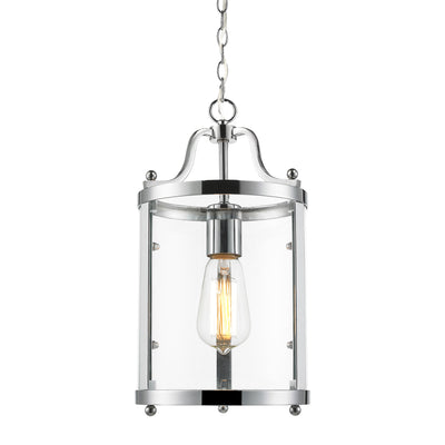 Golden Lighting Payton 1-light Pendant in Chrome - - Golden Lighting