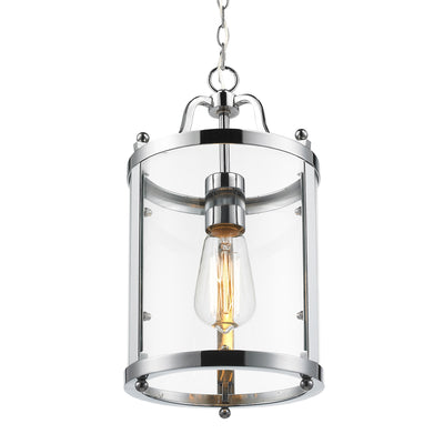 Golden Lighting Payton 1-light Pendant in Chrome - - Golden Lighting