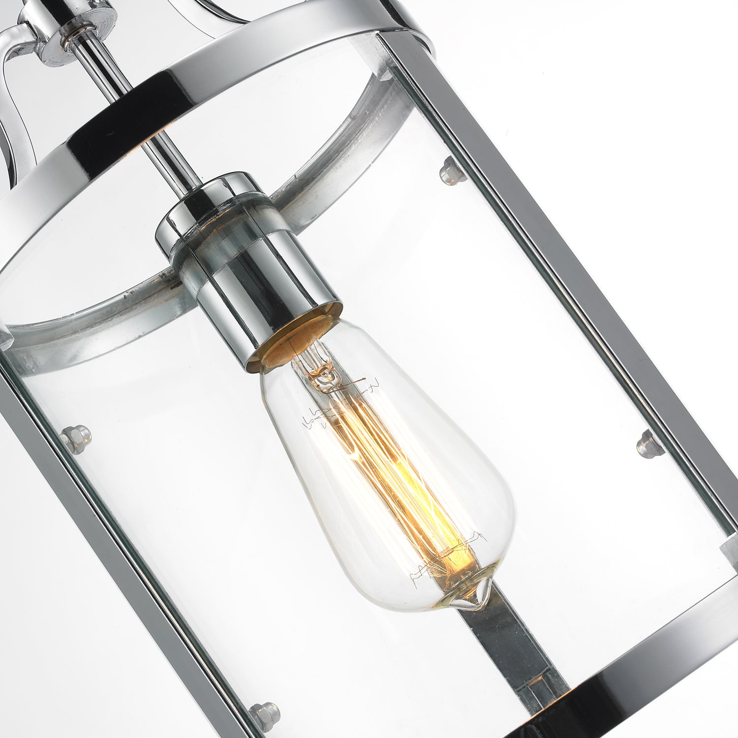 Golden Lighting Payton 1-light Pendant in Chrome - - Golden Lighting