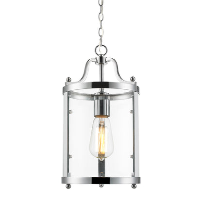 Golden Lighting Payton 1-light Pendant in Chrome