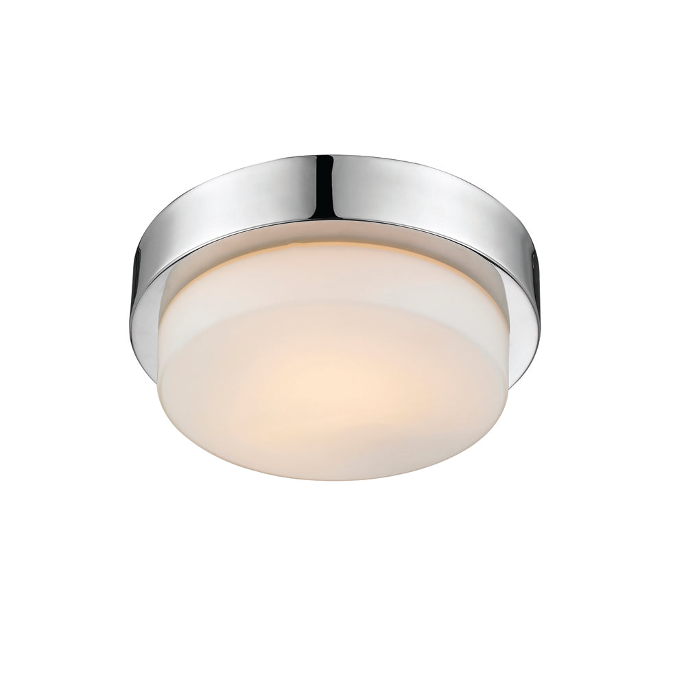 Morgon 1-light Flush Mount in Pewter