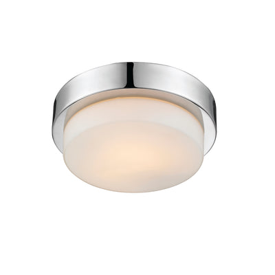 Morgon 1-light Flush Mount in Pewter - Golden Lighting