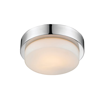 Morgon 1-light Flush Mount in Pewter