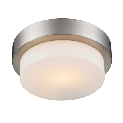 Morgon 1-light Flush Mount in Pewter