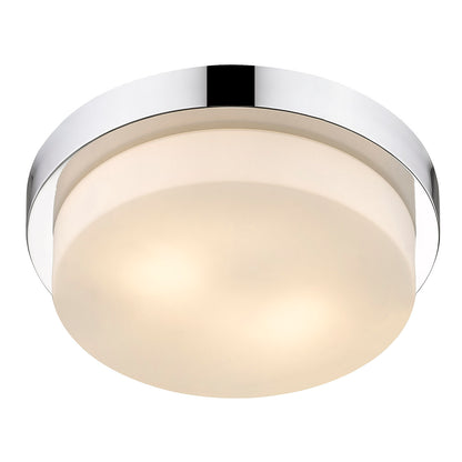 Morgon 2-light Flush Mount in Chrome