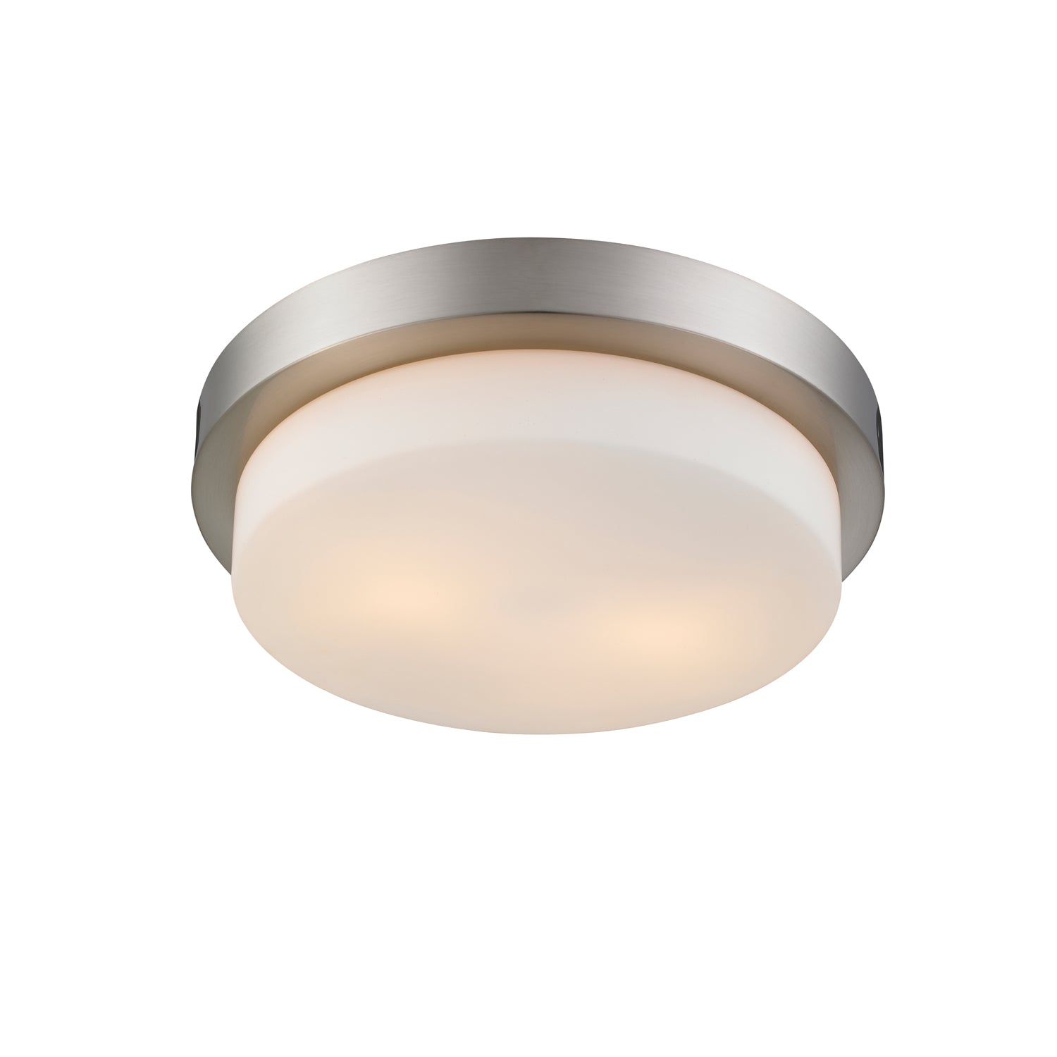 Multi-Family Flush Mount in Pewter with Opal Glass - - Golden Lighting