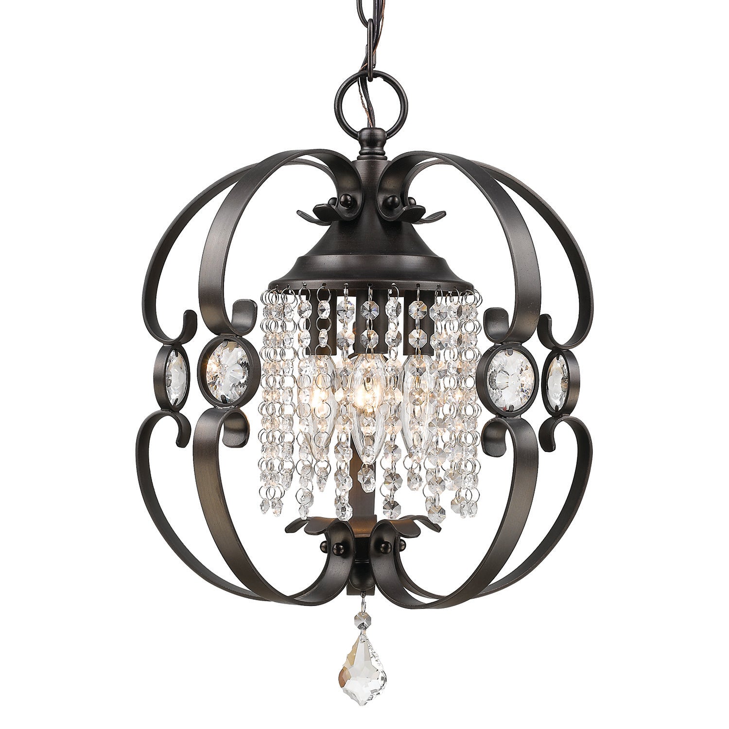 Ella Mini Chandelier - - Golden Lighting