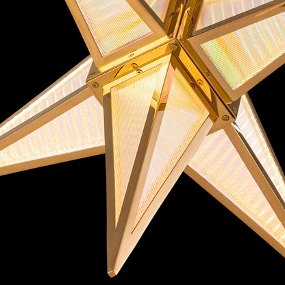 Ziva by Golden Lighting Spectrum Integrated LED 18in Pendant in Rose Gold - - Golden Lighting