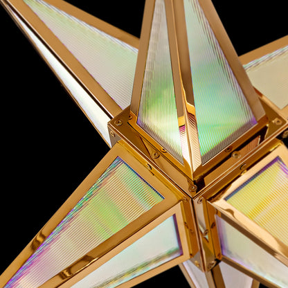 Ziva by Golden Lighting Spectrum Integrated LED 18in Pendant in Rose Gold - - Golden Lighting