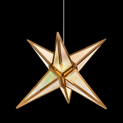 Ziva by Golden Lighting Spectrum Integrated LED 18in Pendant in Rose Gold - - Golden Lighting