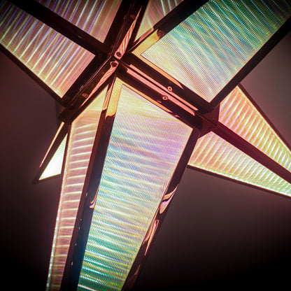 Ziva by Golden Lighting Spectrum Integrated LED 29in Pendant in Rose Gold - - Golden Lighting