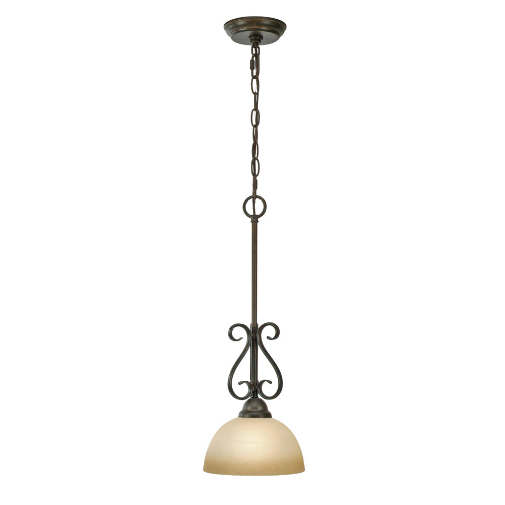 Riverton 1-light Pendant in Peppercorn