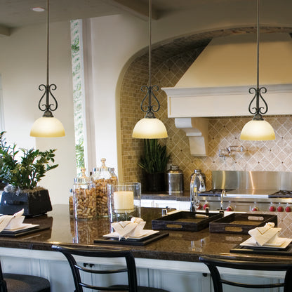 Riverton 1-light Pendant in Peppercorn