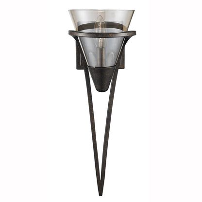 Olympia 1-light Wall Sconce in Burnt Sienna