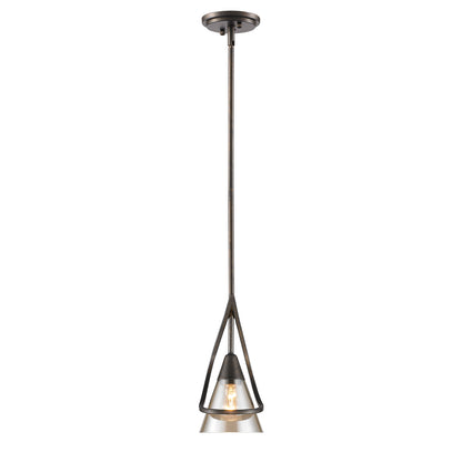 Olympia 1-light Pendant in Burnt Sienna