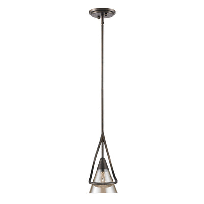 Olympia 1-light Pendant in Burnt Sienna