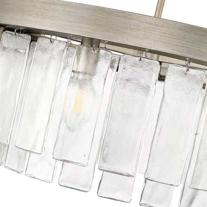 Golden Lighting Ciara 9-light Chandelier in Peruvian Silver - - Golden Lighting
