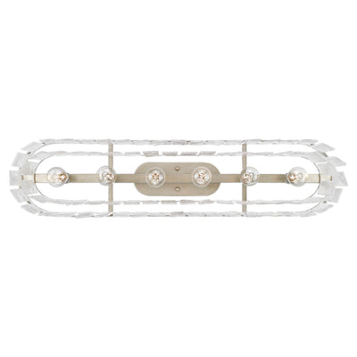 Golden Lighting Ciara 6-light Island Light in White Gold - - Golden Lighting