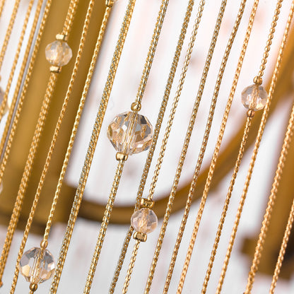 Golden Lighting Marilyn 5-light Chandelier in Peruvian Gold - - Golden Lighting