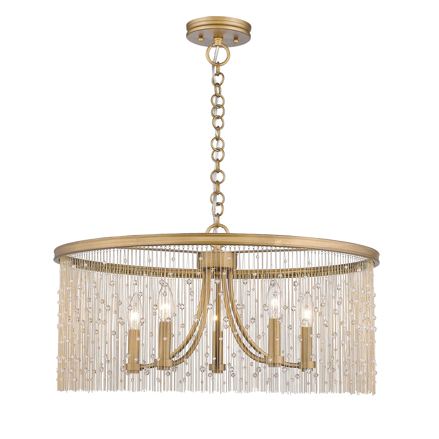 Marilyn 5 Light Chandelier - - Golden Lighting