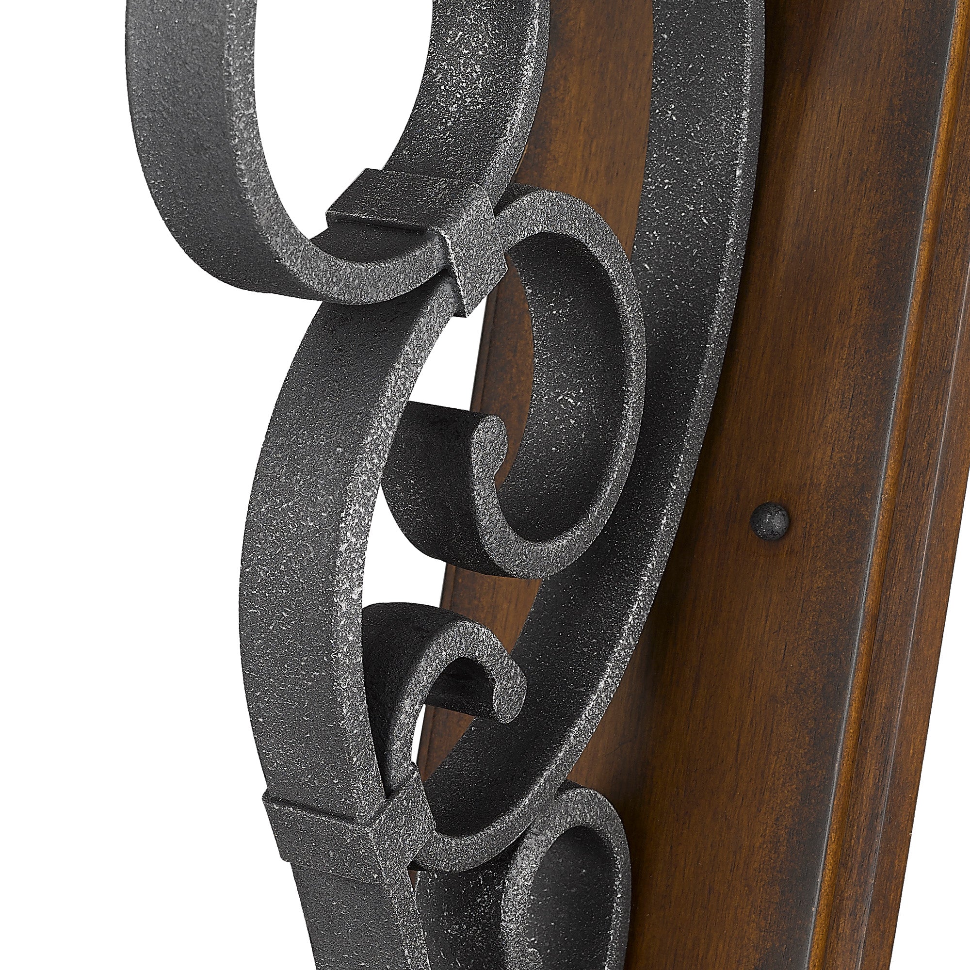 Madera 1-light Wall Sconce in Black Iron