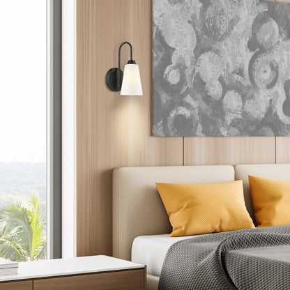 Neela 1-light Wall Sconce in Matte Black