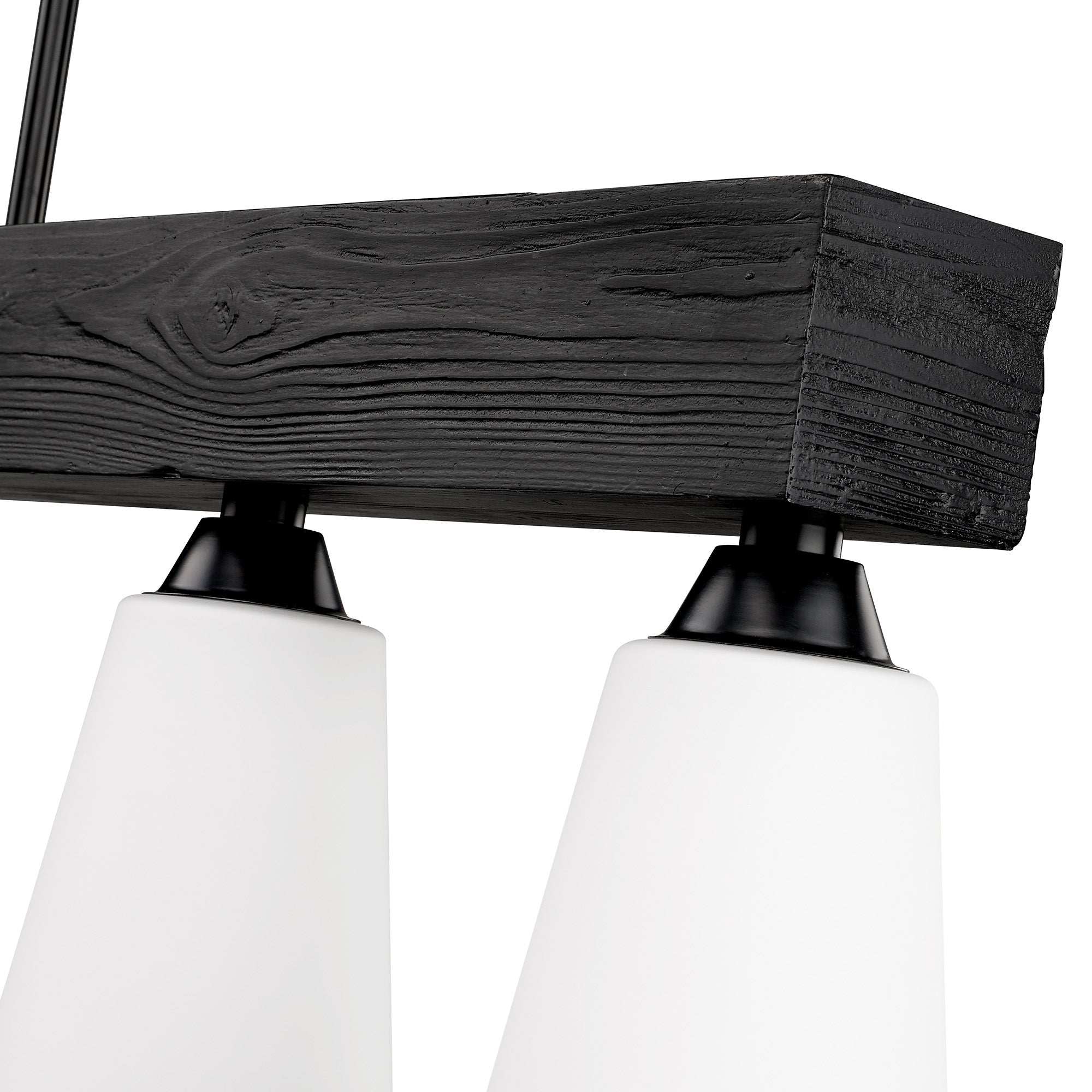 Neela 5-light Island Light in Matte Black