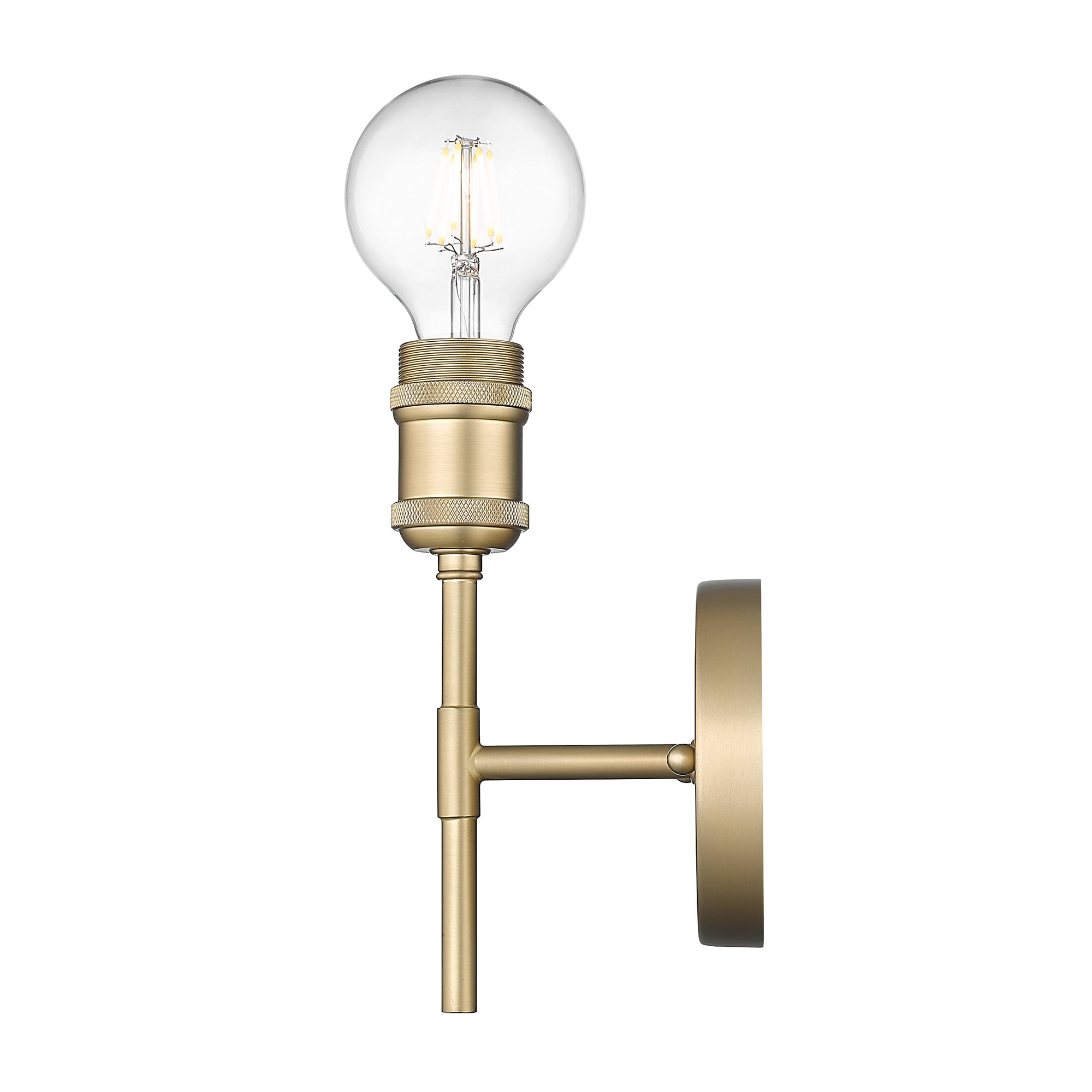 Axel 1-light Wall Sconce in Brushed Champagne Brass