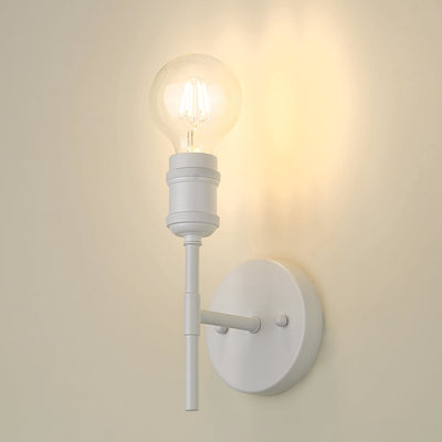 Axel 1-light Wall Sconce in Matte White, alternate view - Golden Lighting