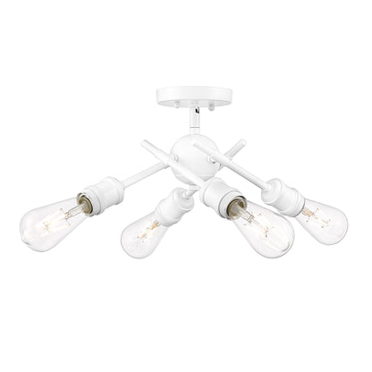 Axel 1-light Wall Sconce in Matte White