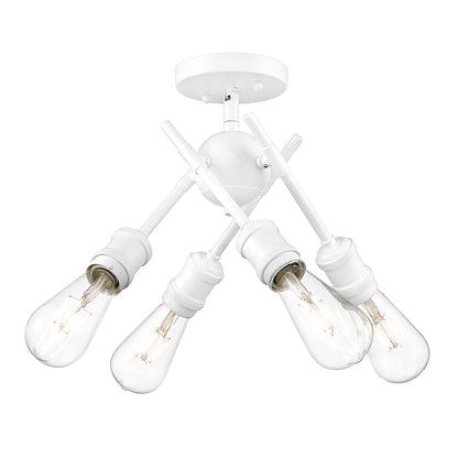 Axel 1-light Wall Sconce in Matte White