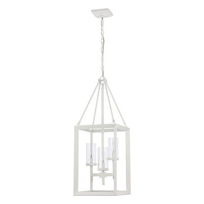 Golden Lighting Smyth 3-light Pendant in Natural White - - Golden Lighting