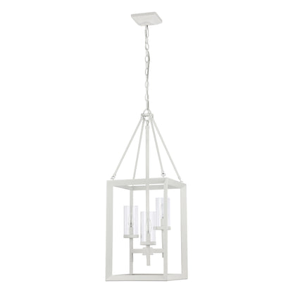 Golden Lighting Smyth 3-light Pendant in Natural White - - Golden Lighting