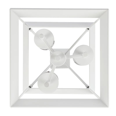 Golden Lighting Smyth 3-light Pendant in Natural White - - Golden Lighting