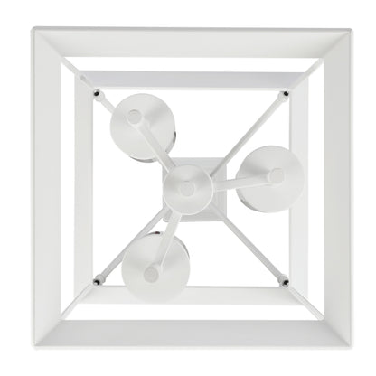 Golden Lighting Smyth 3-light Pendant in Natural White - - Golden Lighting